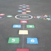 Thermoplastic Playground Markings 7