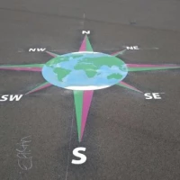 Thermoplastic Playground Markings 2