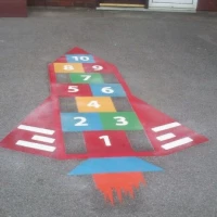 Thermoplastic Playground Markings 9