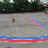 Playground Basketball Painting 5
