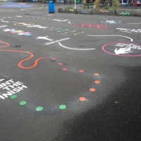 Early Years Playground Markings 5